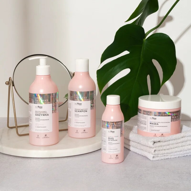 so!flow High Porosity Hair Humectant Shampoo шампоан за крехка и стресирана коса 400 мл.