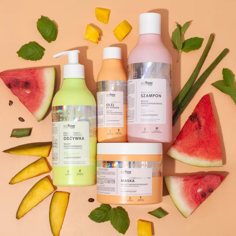 so!flow High Porosity Hair Humectant Shampoo шампоан за крехка и стресирана коса 400 мл.