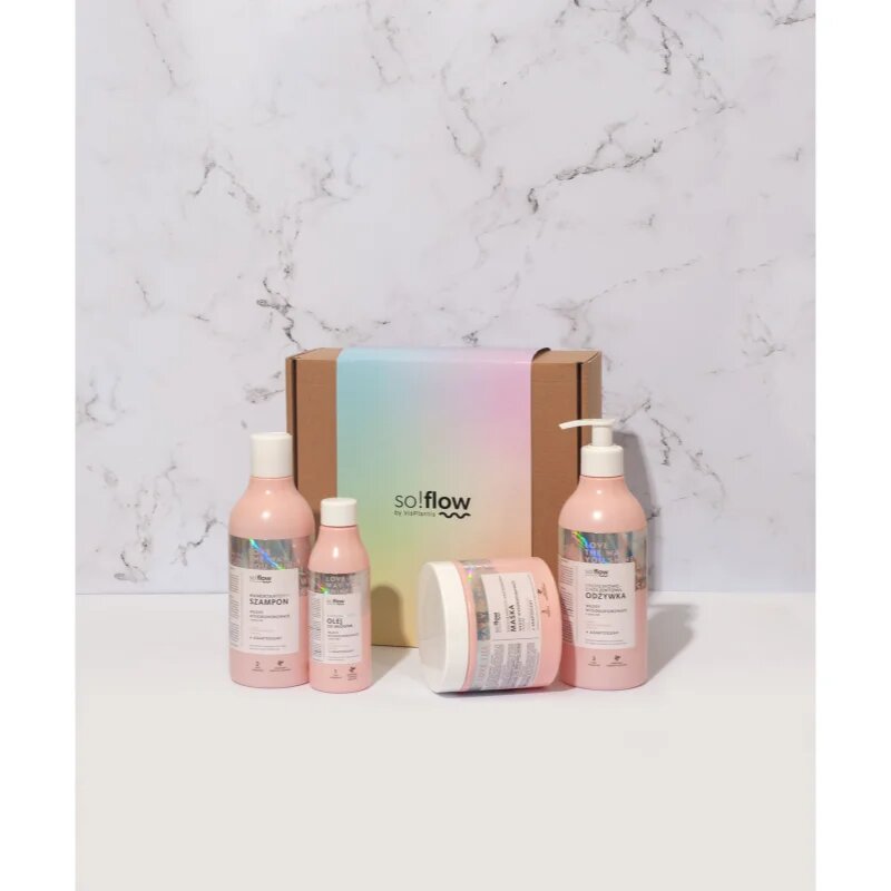 so!flow High Porosity Hair Set подаръчен комплект за крехка и стресирана коса