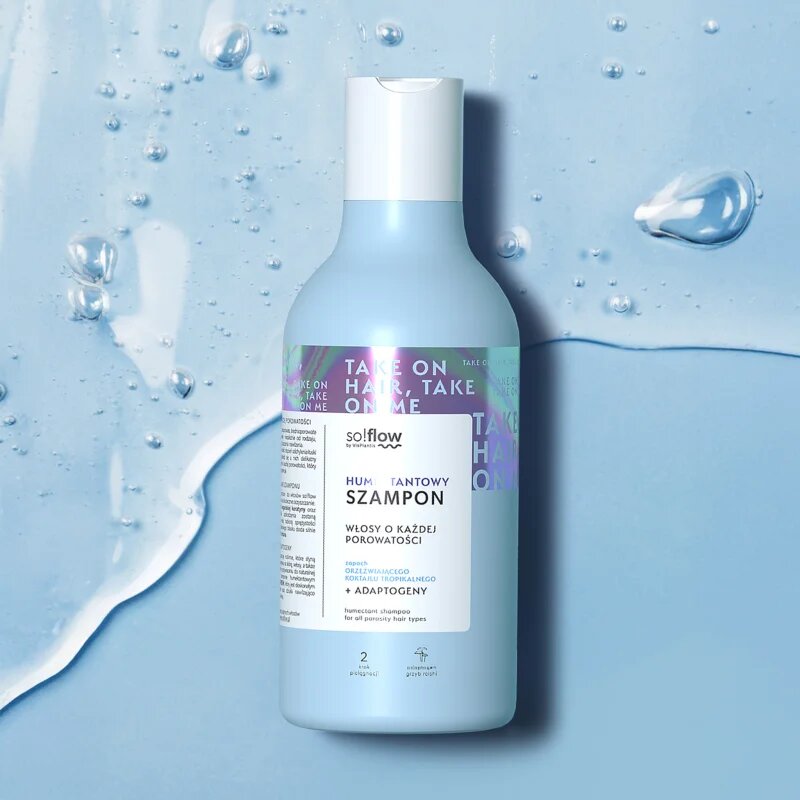 so!flow Humectant Shampoo for All Hair Types хидратиращ шампоан за всички видове коса 400 мл.