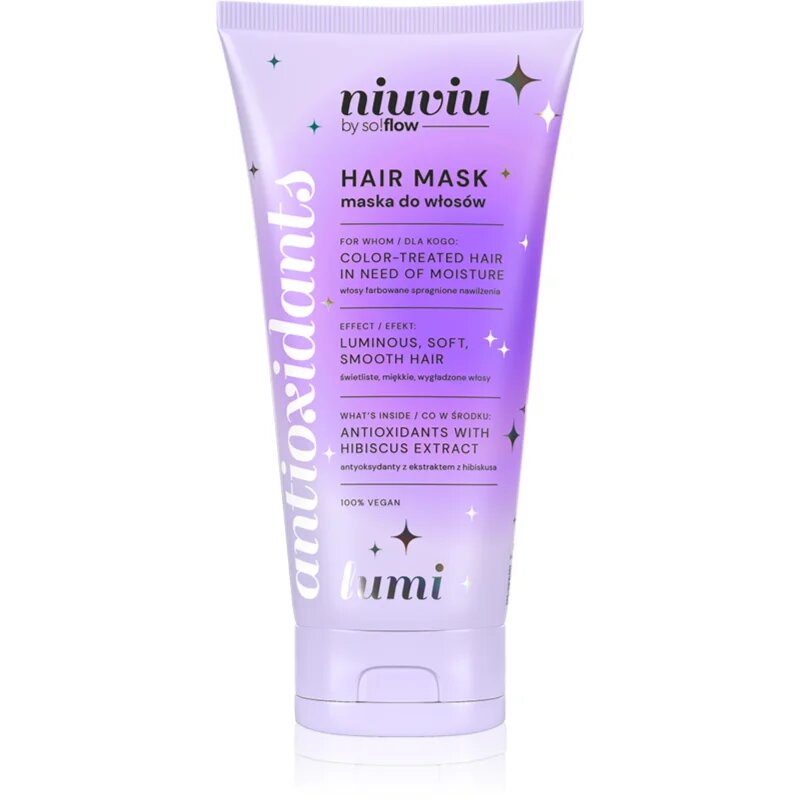 so!flow LUMI Hair Mask With Antioxidants маска-грижа за боядисана коса 200 мл.