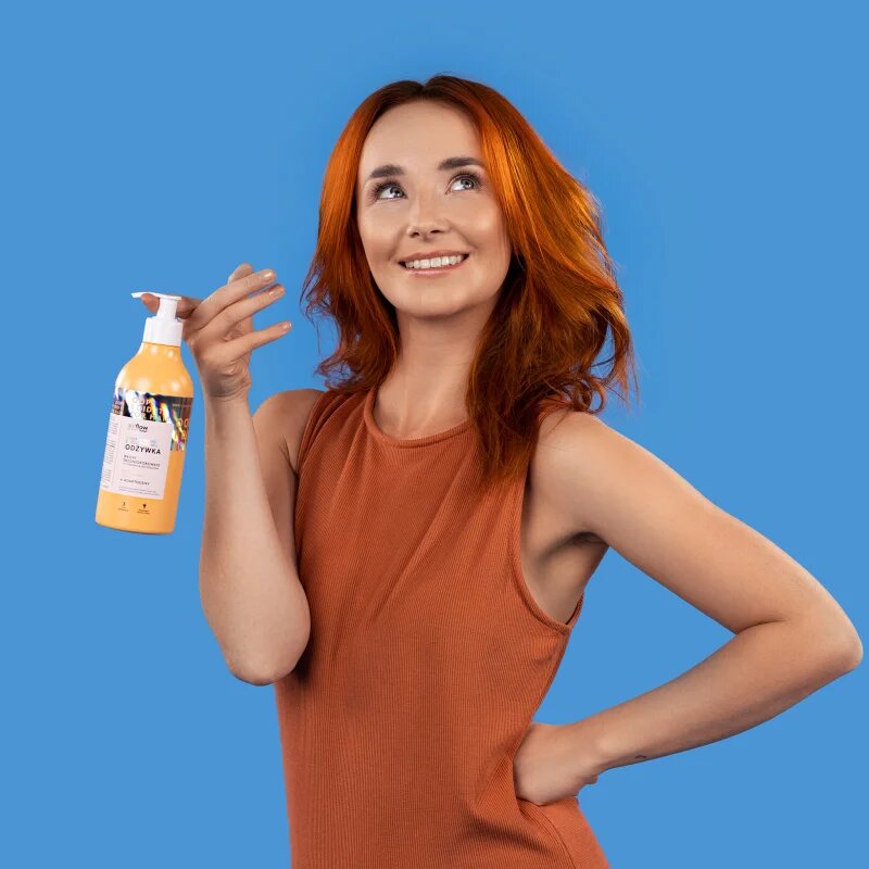 so!flow Medium Porosity Hair Protein-Emollient Conditioner хидратиращ и изглаждащ балсам против цъфтене 400 мл.