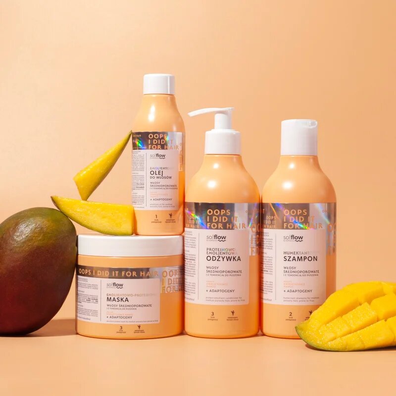 so!flow Medium Porosity Hair Protein-Emollient Mask маска за коса против цъфтене 400 мл.