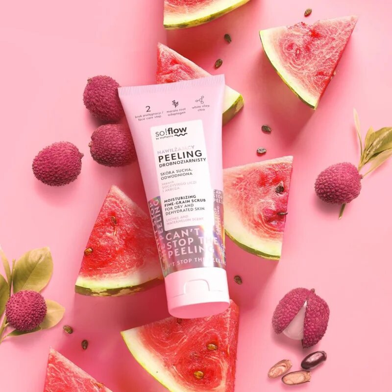 so!flow Moisturizing Face Peeling почистващ пилинг за тяло 75 мл.