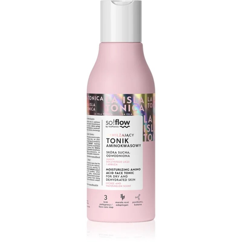 so!flow Moisturizing Face Tonic хидратиращ тоник за всички типове кожа на лицето 150 мл.