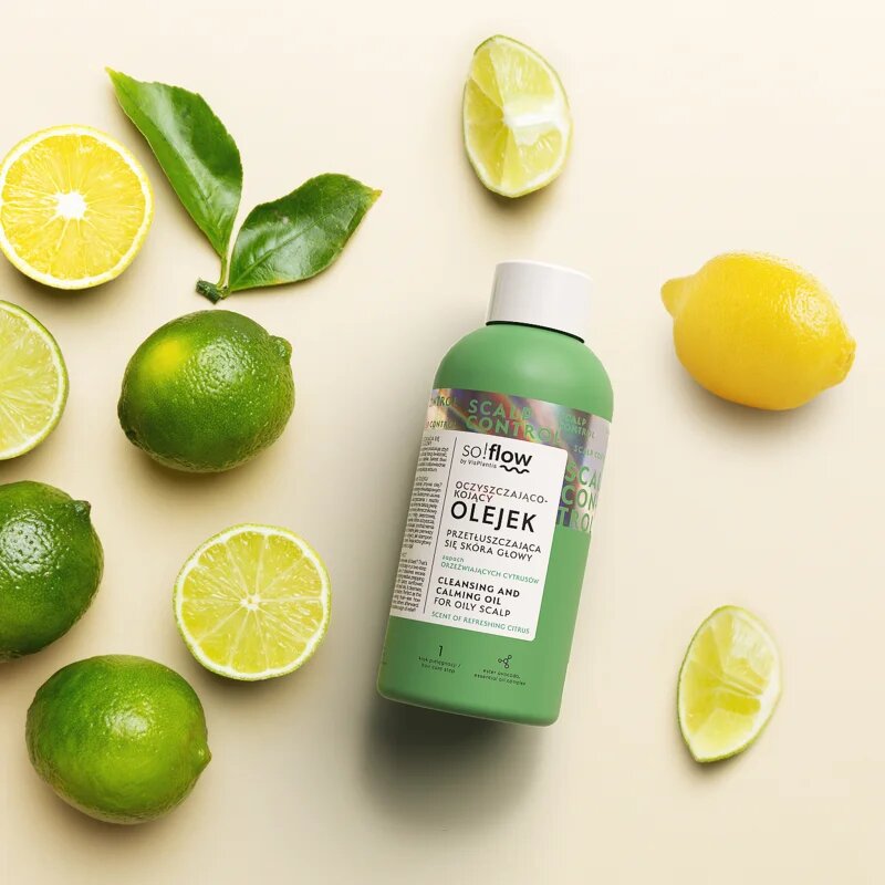 so!flow Oily Scalp Cleansing and Calming Oil почистващо олио за мазна кожа на скалпа 150 мл.