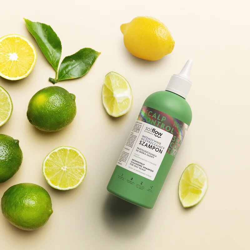 so!flow Oily Scalp Intensively Cleansing Shampoo почистващ шампоан за мазна кожа на скалпа 200 мл.
