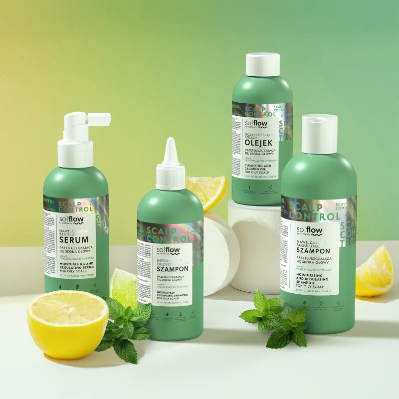 so!flow Oily Scalp Intensively Cleansing Shampoo почистващ шампоан за мазна кожа на скалпа 200 мл.