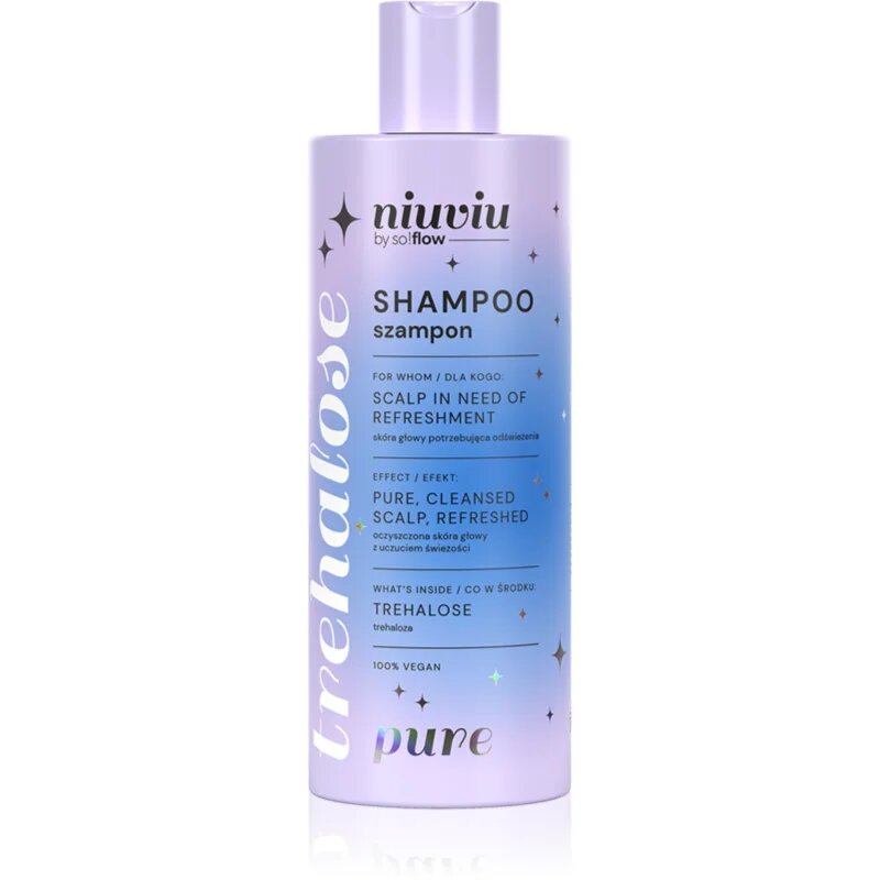 so!flow PURE Deeply Cleansing Hair Shampoo With Trehalose почистващ шампоан за мазна кожа на скалпа 300 мл.