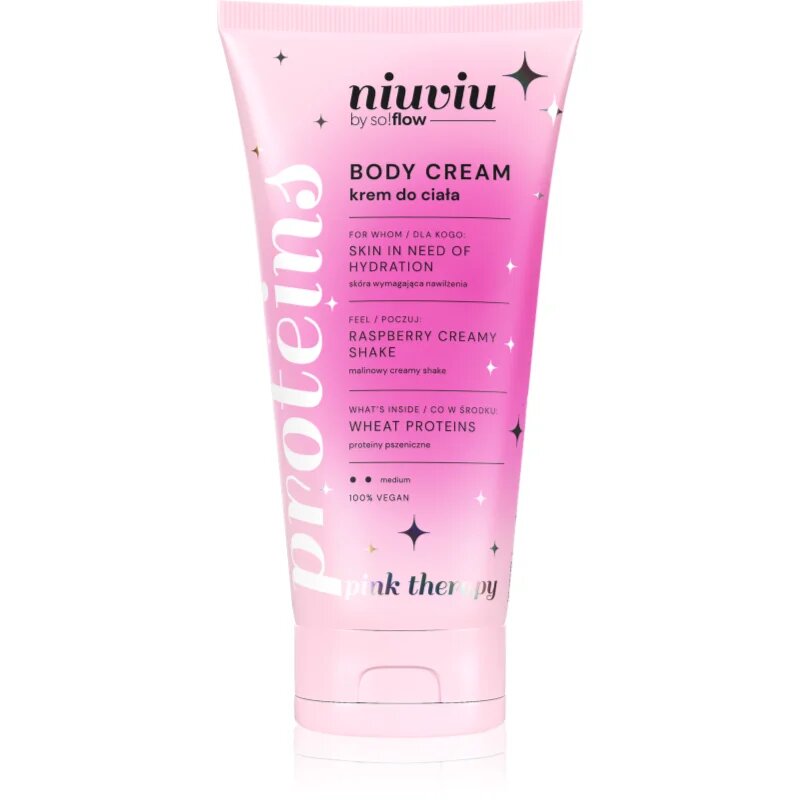 so!flow Raspberry Creamy Shake Body Cream крем за тяло 200 мл.