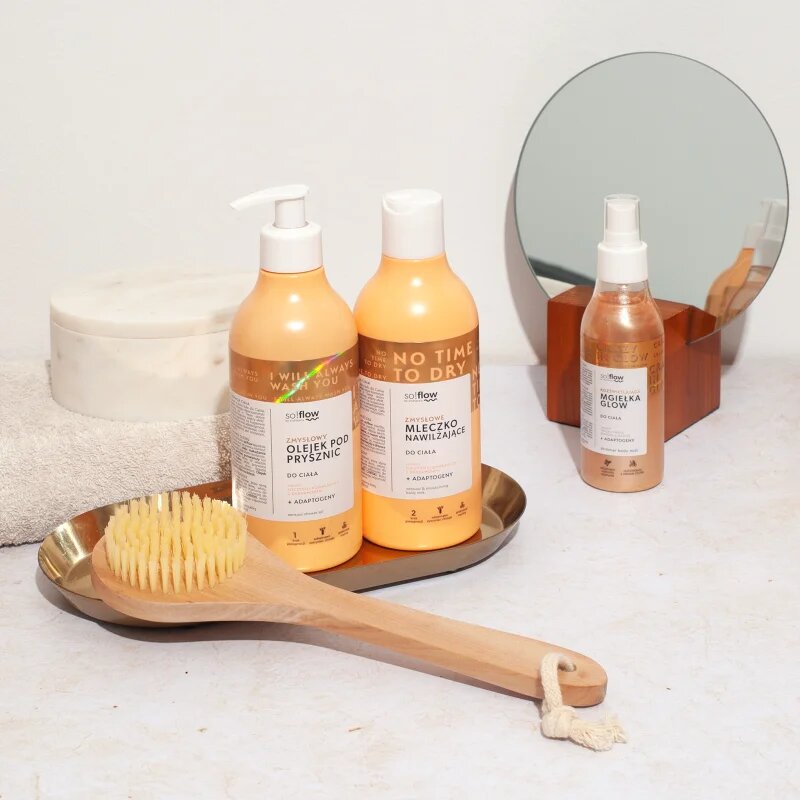 so!flow Sensual Moisturizing Shower Milk тоалетно мляко за тяло Orange With Cardamom 400 мл.