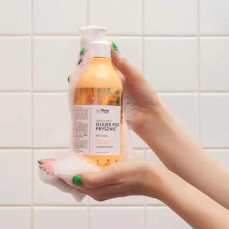 so!flow Sensual Shower Oil душ масло за суха кожа Orange with Cardamom 400 мл.