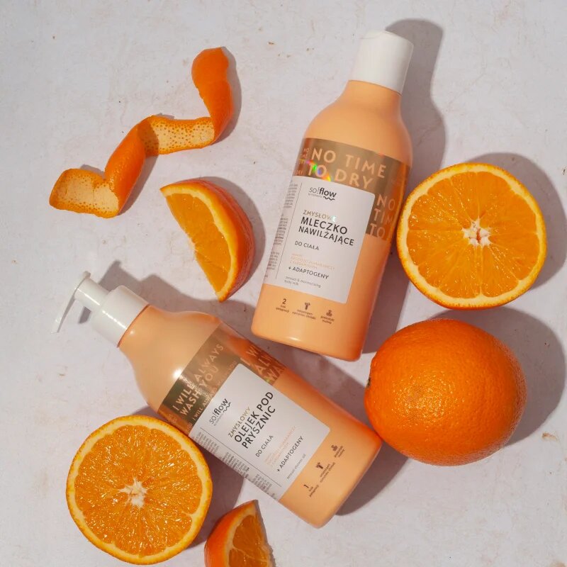 so!flow Sensual Shower Oil душ масло за суха кожа Orange with Cardamom 400 мл.