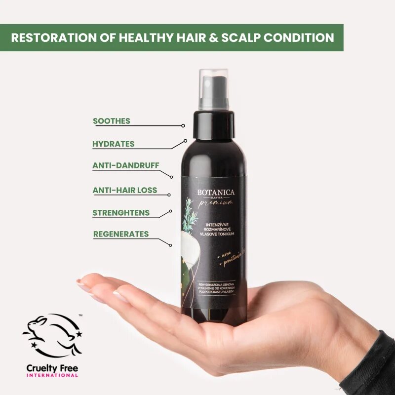 Soaphoria Botanica Slavica Rosemary Hair Tonic тоник за коса 150 мл.