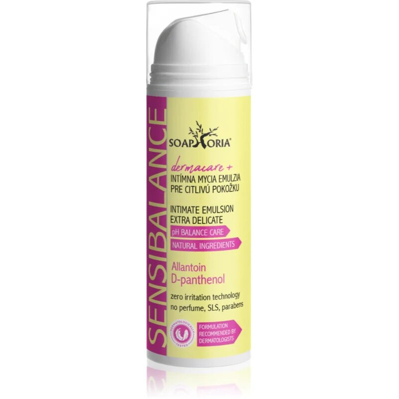 Soaphoria Dermacare+ Sensibalance гел за интимна хигиена за чувствителна кожа 150 мл.