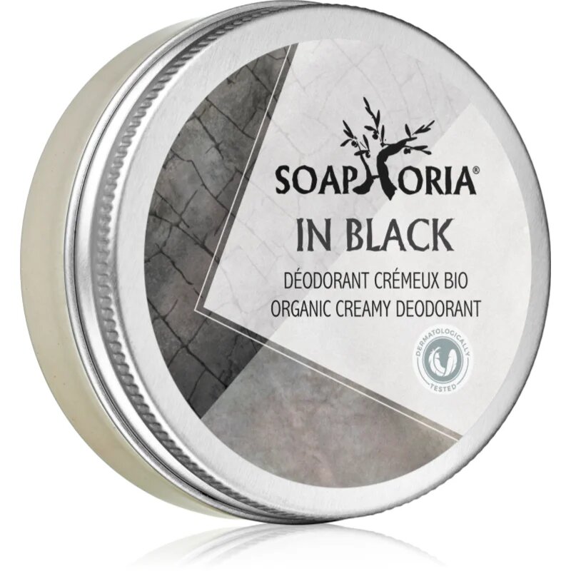 Soaphoria In Black Organic Creamy Deodorant мъжки органичен кремообразен дезодорант 50 мл.