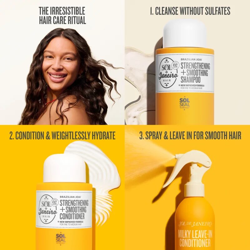 Sol de Janeiro Brazilian Joia™ Shampoo шампоан за изглаждане и възстановяване на увредена коса 295 мл.