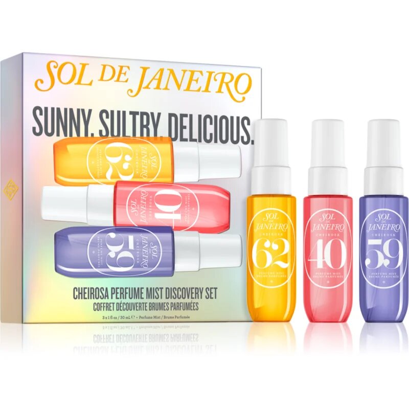 Sol de Janeiro Cheirosa Perfume Mist Discovery Set подаръчен комплект за жени