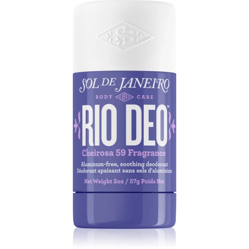 Sol de Janeiro Rio Deo Aluminium-Free Deodorant Cheirosa 59 дезодорант-стик без съдържание на алуминиеви соли 57 гр.