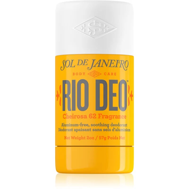 Sol de Janeiro Rio Deo Aluminium-Free Deodorant Cheirosa 62™ дезодорант-стик без съдържание на алуминиеви соли 57 гр.