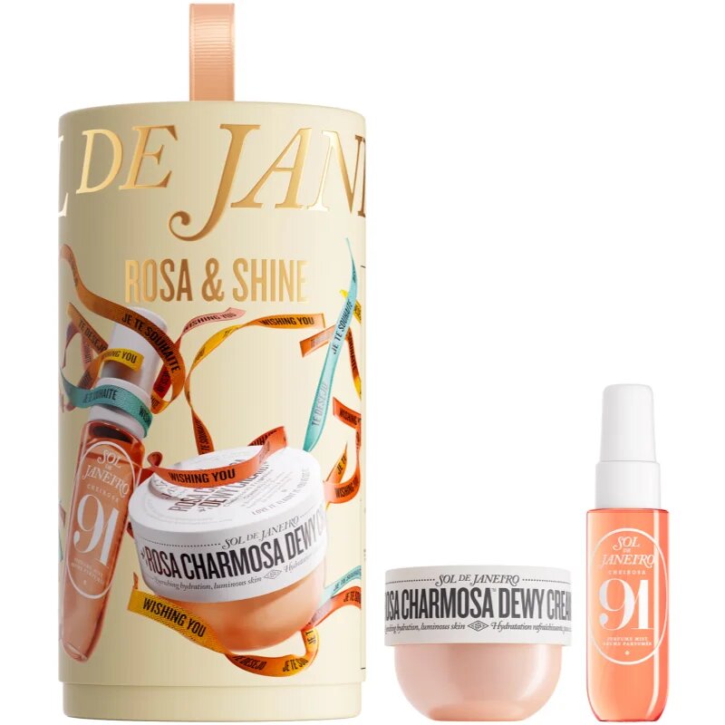 Sol de Janeiro Rosa & Shine подаръчен комплект за жени