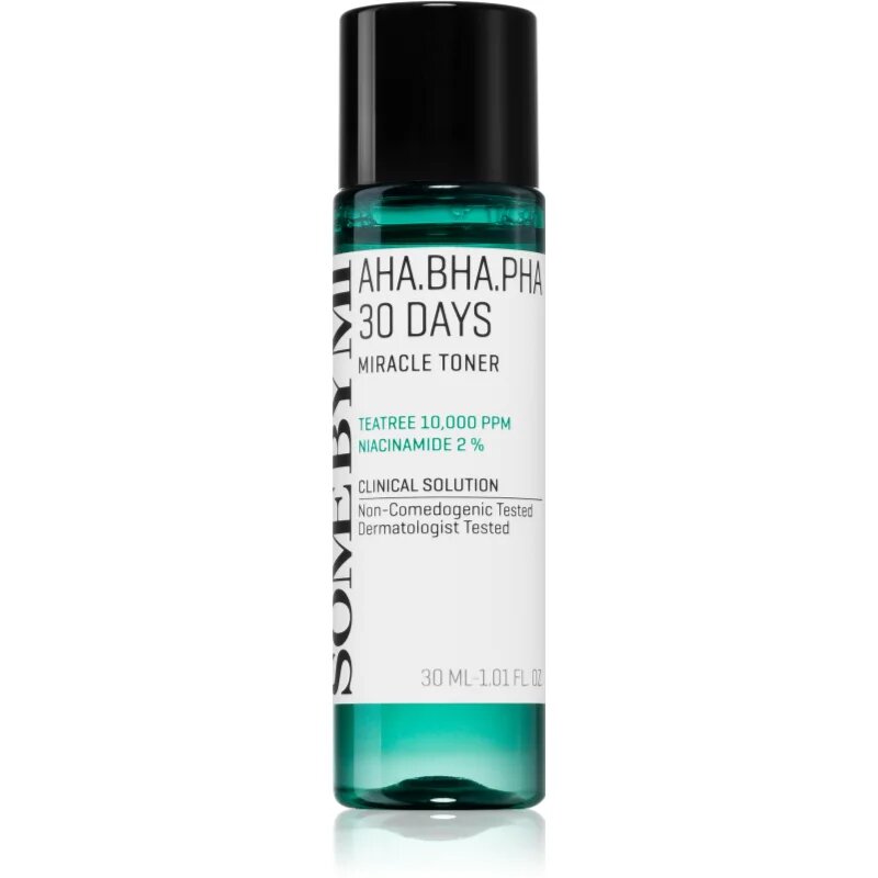 Some By Mi AHA∙BHA∙PHA 30 Days Miracle Toner омекотяващ и хидратиращ тонер 30 мл.