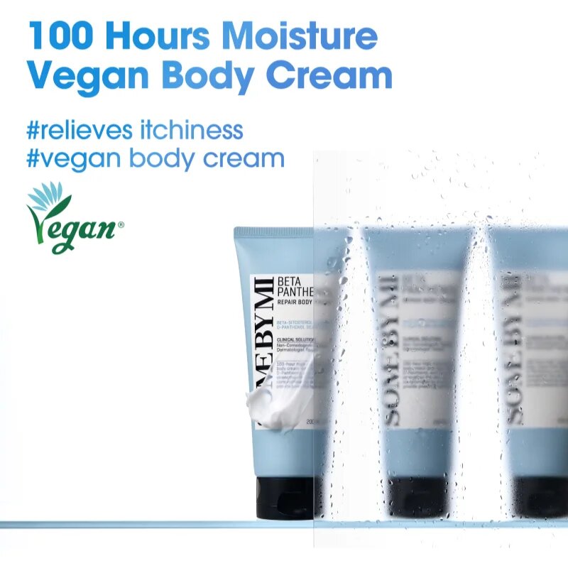 Some By Mi Beta Panthenol Repair Body Cream хидратиращ лосион за тяло с успокояващ ефект 200 мл.