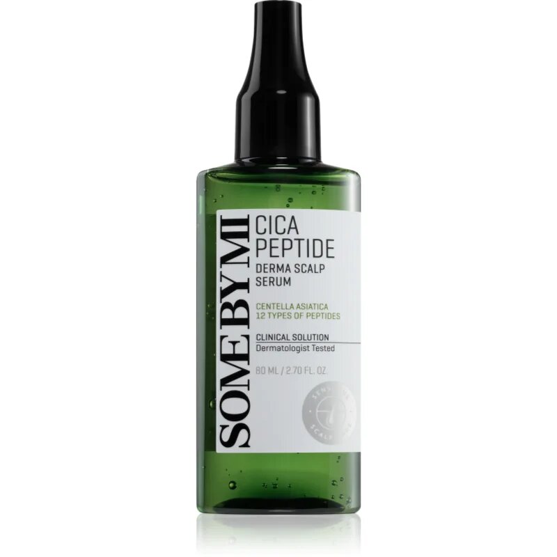 Some By Mi Cica Peptide Derma Scalp Serum успокояващ серум за растеж на косата 80 мл.