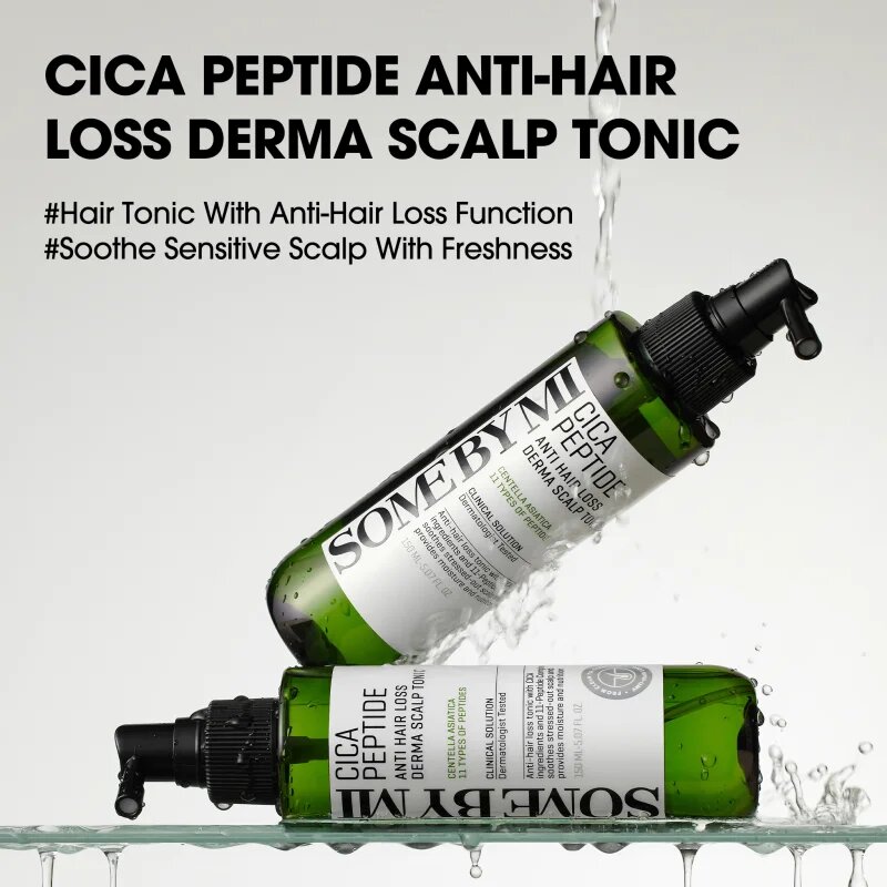Some By Mi Cica Peptide Derma Scalp Tonic хидратиращ и подхранващ тоник против косопад 150 мл.