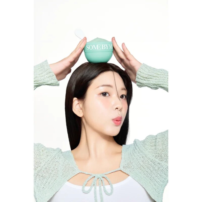 Some By Mi PDRN Spirulina Soothing Sherbet Mask успокояваща маска за лице с охлаждащ ефект 10x1 гр.