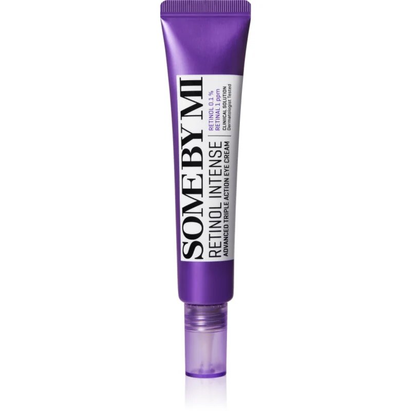 Some By Mi Retinol Intense Advanced Triple Action Eye Cream хидратиращ и изглаждащ очен крем с ретинол 30 мл.