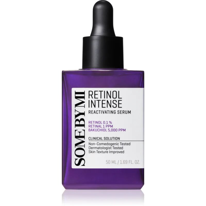 Some By Mi Retinol Intense Reactivating Serum ретинолов серум против бръчки за чувствителна кожа на лицето 50 мл.
