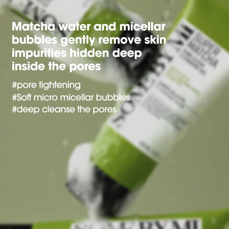 Some By Mi Super Matcha Pore Clean Cleansing Gel лек почистващ гел за разширени пори 100 мл.