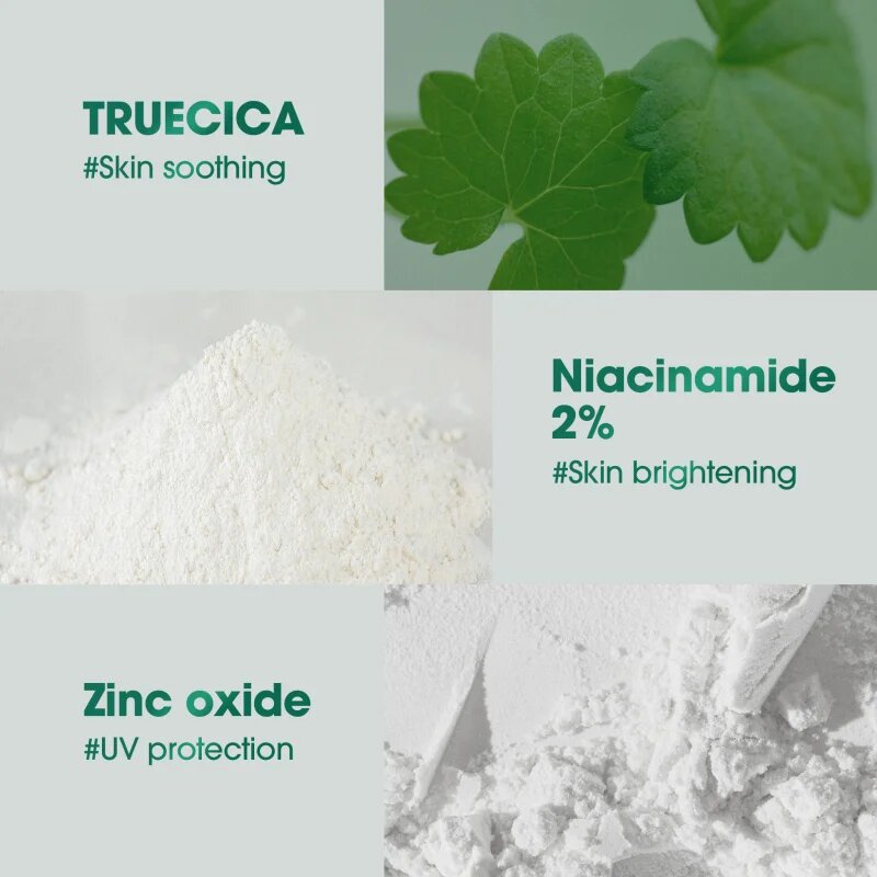 Some By Mi Truecica Mineral Calming Tone-up Suncream успокояващ и защитен крем SPF 50+ 50 мл.