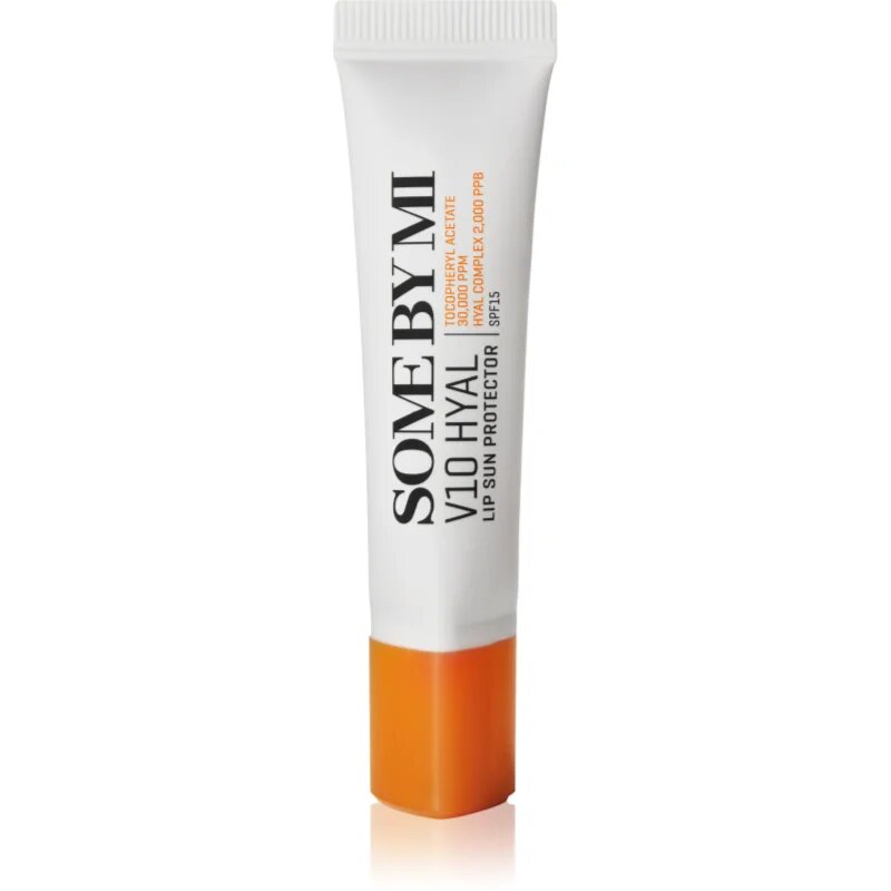 Some By Mi V10 Hyal Lip Protector защитен балсам за устни SPF 15 цвят Transparent 7 мл.
