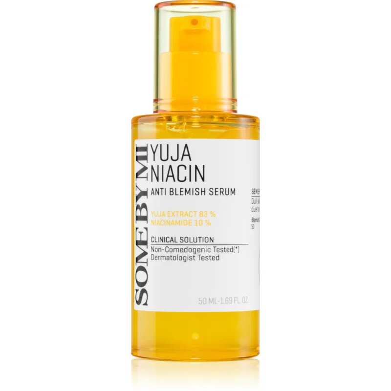 Some By Mi Yuja Niacin Anti Blemish Serum озаряващ хидратиращ серум за кожа с хиперпигментация 50 мл.