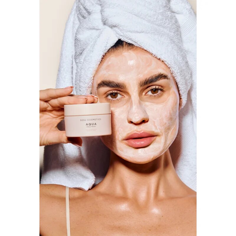 SOSU Cosmetics Aqua Face Mask интензивна хидратираща маска за лице 50 гр.