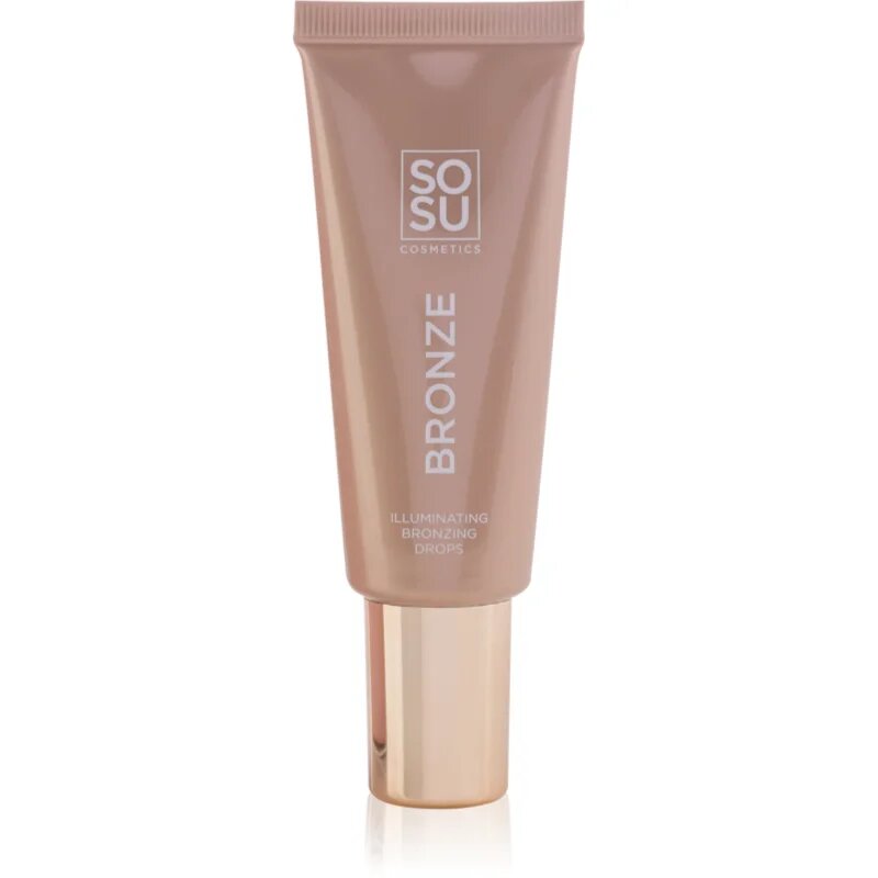 SOSU Cosmetics Bronze Drops течен бронзант (озаряващ) 20 мл.