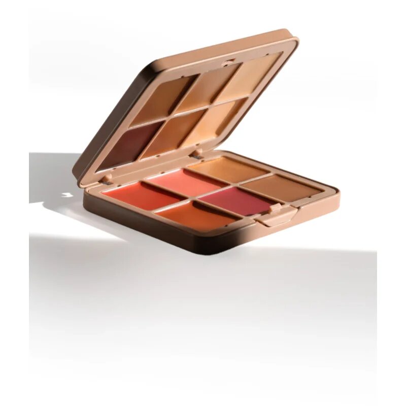 SOSU Cosmetics Complete Canvas Complexion Palette мултифункционална палитра за лице цвят Dark 26.4 гр.