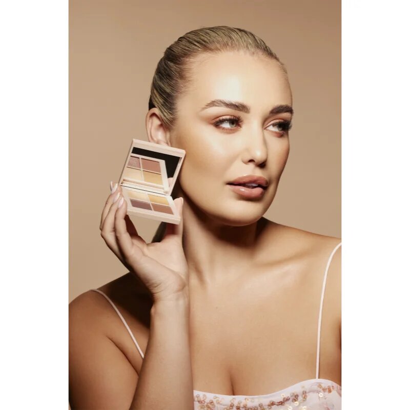 SOSU Cosmetics Eyeshadow Quad палитра сенки за очи цвят Nude 4.8 гр.