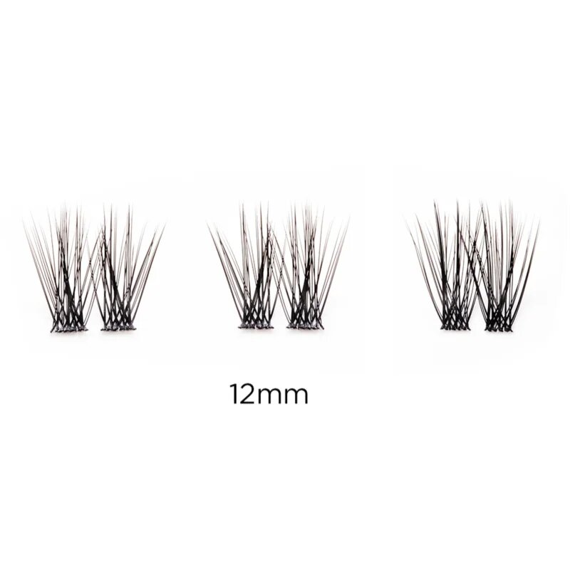 SOSU Cosmetics Hidden Agenda Undetectable Lashes лепящи снопчета мигли без възли 12 mm