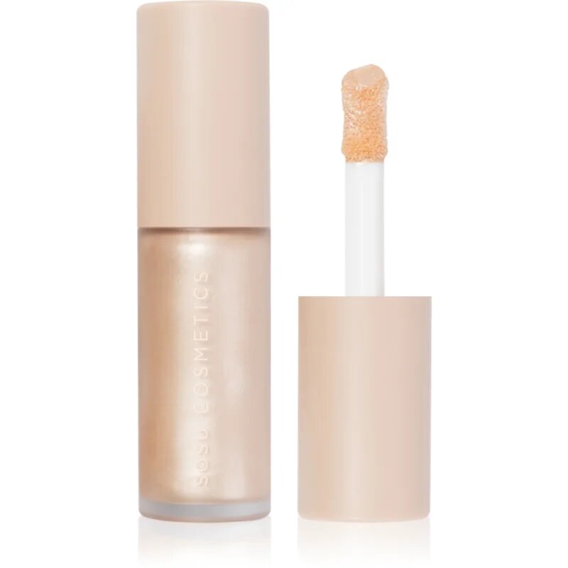 SOSU Cosmetics Liquid Highlight течен хайлайтър цвят Spotlight 9 мл.