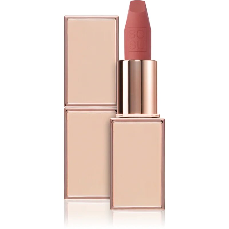SOSU Cosmetics Matte Lipsticks матиращо червило цвят Birthday Suit 3.2 гр.