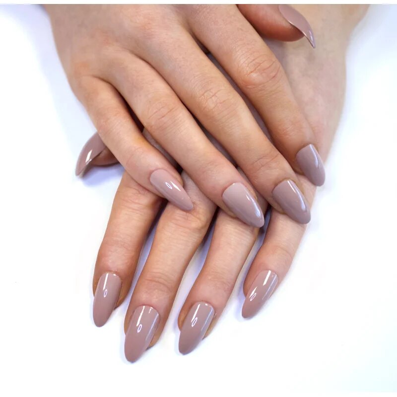 SOSU Cosmetics Salon Nails Изкуствени нокти цвят Nudist 24 бр.