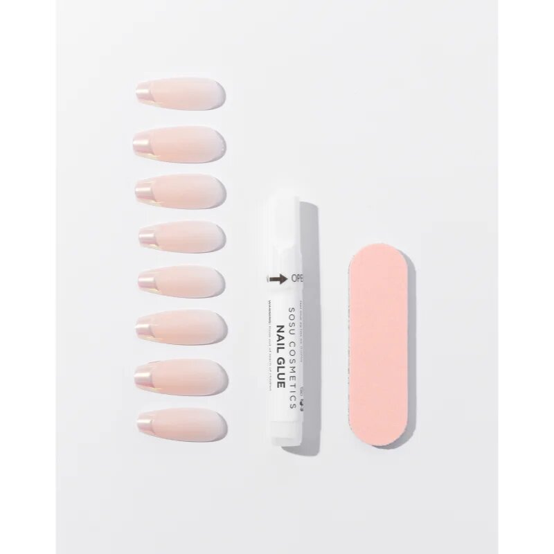 SOSU Cosmetics Salon Nails Изкуствени нокти цвят Out Of Space 30 бр.