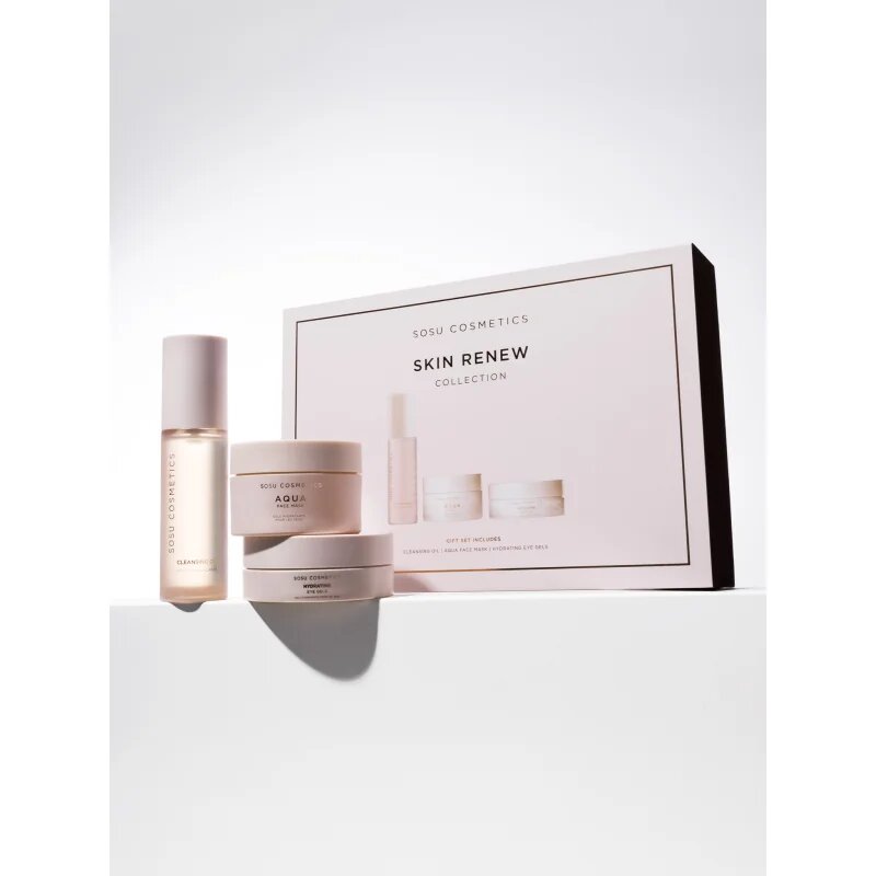 SOSU Cosmetics Skin Renew Collection комплект за грижа за лицето 3 бр.