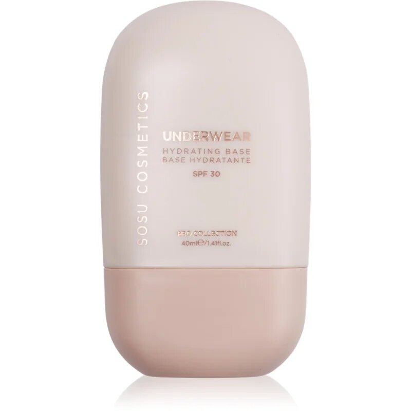 SOSU Cosmetics Underwear Hydrating Base основа с хидратиращ ефект SPF 30 40 мл.