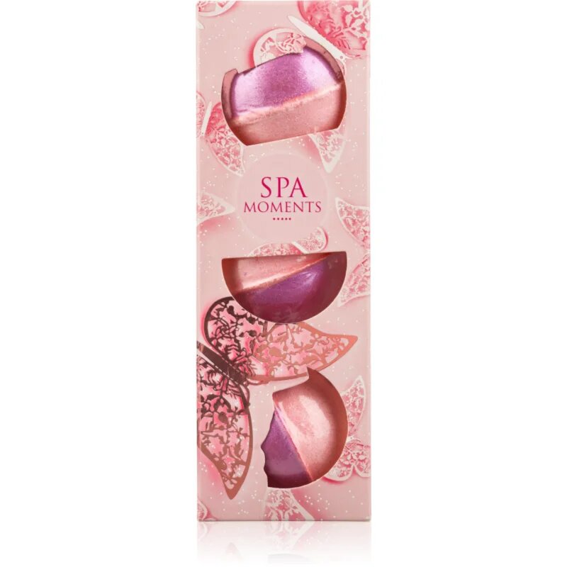 Spa Moments Bath Bombs Marshmallow бластър за вана с масло от шеа