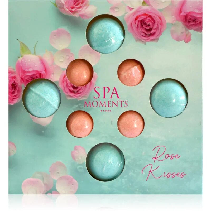 Spa Moments Rose Kisses бластър за вана