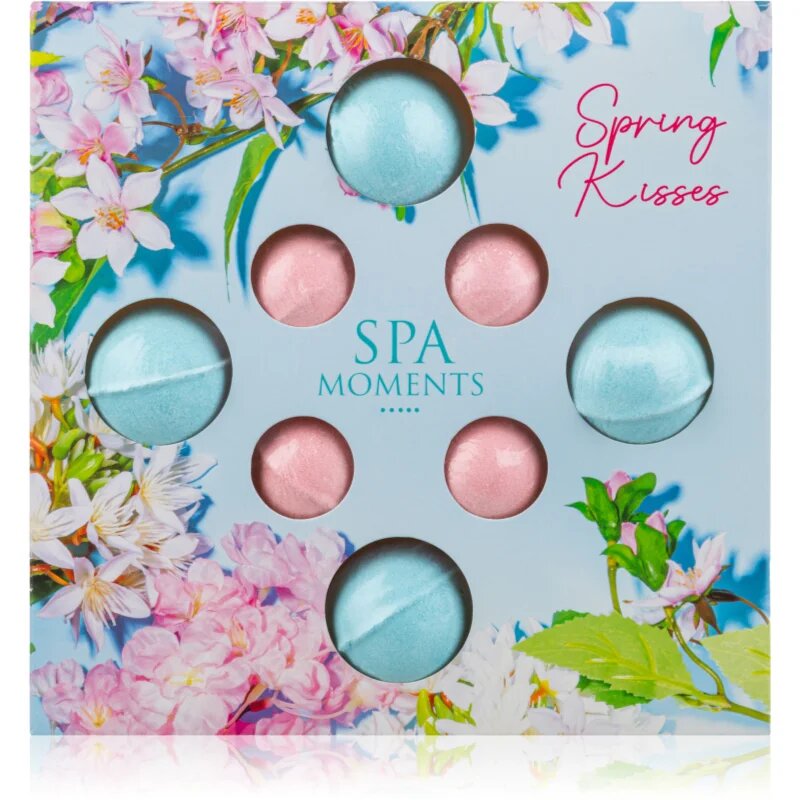 Spa Moments Spring Kisses бластър за вана